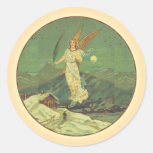 Guardian Angel Sobre o Autocolante clássico da cid