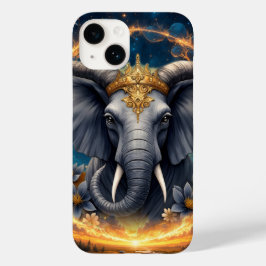 Guardião Coroado do Portão Celestial o elefante