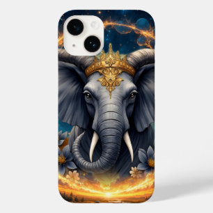 Guardião Coroado do Portão Celestial o elefante