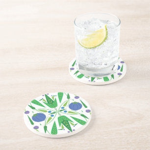 Guardião Da Porta copos De Amoras-Azuis