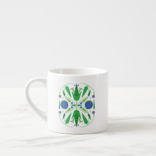 Guardião Da Xícara De Espresso Blueberry