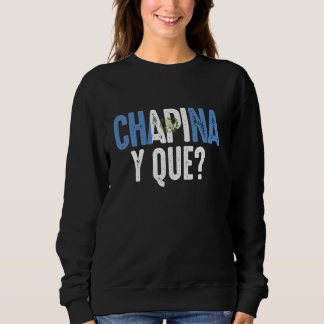 Guatemala Camiseta Chapina Mujer G