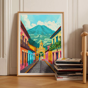 Guatemala Impressão Guatemala Ilustração Guatemala