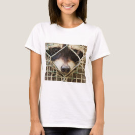 guaxinim em camisetas