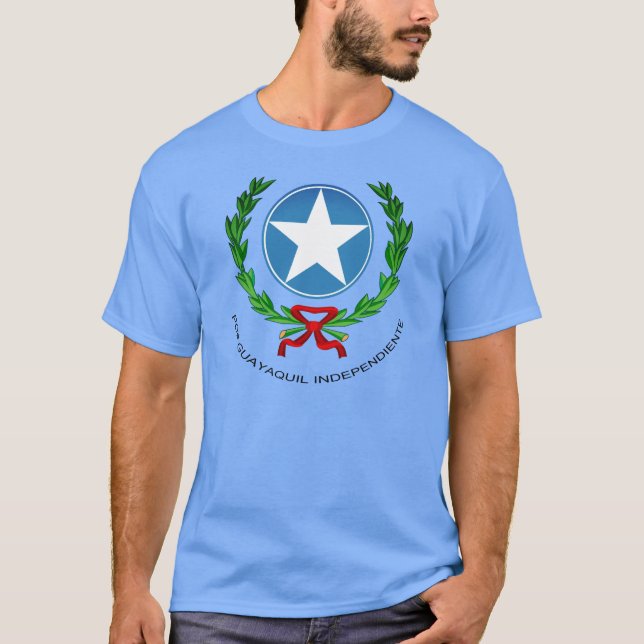 Guayaquil casaco de armas T-Shirt (Frente)