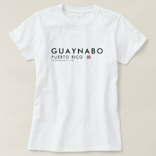 Guaynabo Porto Rico T-Shirt   Coordinates Tee