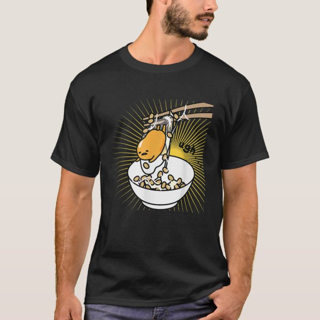 Gudetama Ugh Rice Bowl Camiseta (Frente)