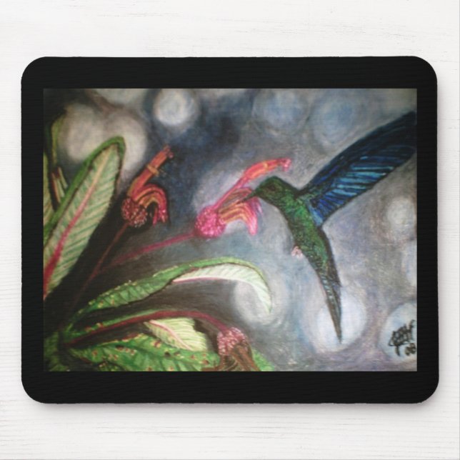 GUERRA AZUL HUMMMMING BIRD MOUSEPAD (Frente)