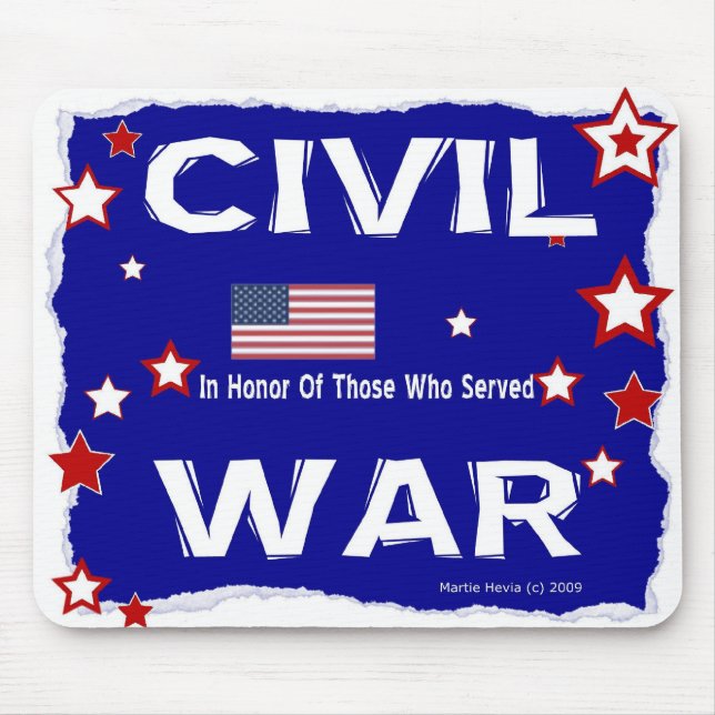 Guerra Civil - Em Honra - Mousepad (Frente)