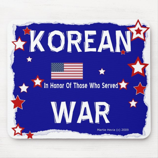 Guerra Coreana - Em Honra - Mousepad (Frente)