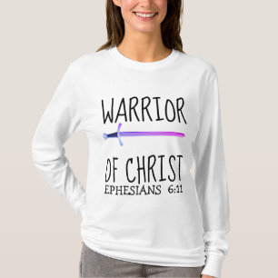 GUERRA DA MULHER CRISTO, SENHORAS CRISTÃOS T-Shirt