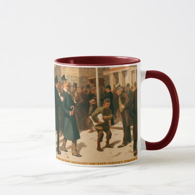 Guerra da riqueza - caneca #2 do teatro (Direita)