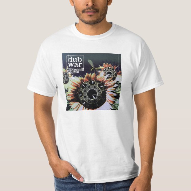 Guerra do Dub - lado errado do t-shirt bonito (Frente)