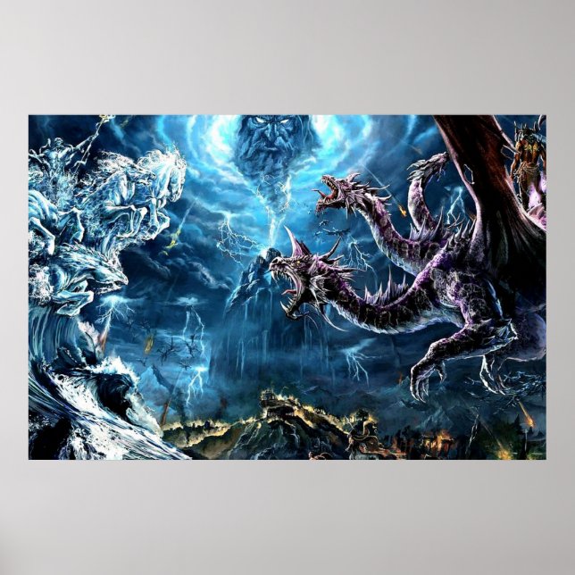 Guerra dos Imortais Poster (Frente)