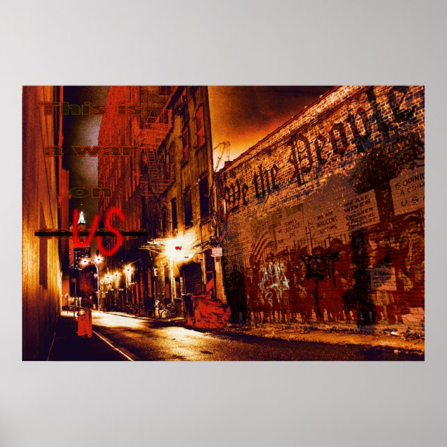 Guerra na Poster dos EUA (Frente)