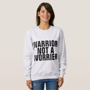 GUERREIRA NÃO É UMA t-shirts MAIS PREOCUPANTE