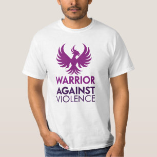 Guerreiro Contra Camisa De Violência - Seja Forte