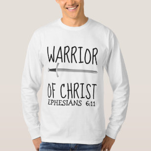 GUERREIRO DE CRISTO Camisetas cristãs