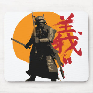 Guerreiro Mousepad do samurai