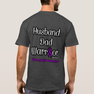 Guerreiro Pai Marido...Fibro T-Shirt