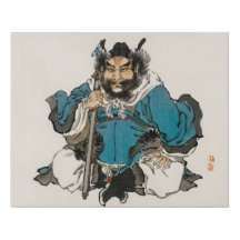 Guerreiro por Kōno Bairei