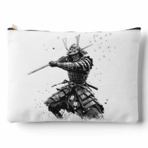 Guerreiro Samurai em Ação Arte Japonesa Cerâmica 