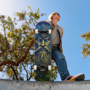 Guerreiro Viking Odin Mitologia Nórdica Skateboard