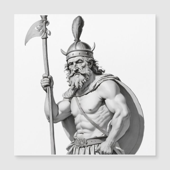 Guerrier viking.  (Frente)