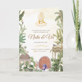 Guia de casamento indiano e programa de cerimônia