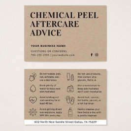 Guia de Cuidados Pós-Peel Químico Natural Kraft