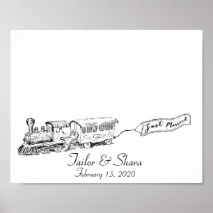 Guia de Impressão Impressa Digital do Comboio de r