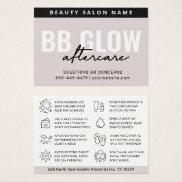 Guia de Pós-Tratamento BB Glow Soft Taupe Moderno