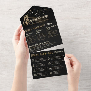 Guia de Posto Dourado Preto Pulverizar Proa Depois