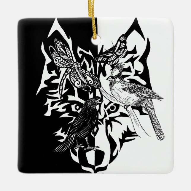 Guias de animais para ornamento cerâmico de lembra (Frente)