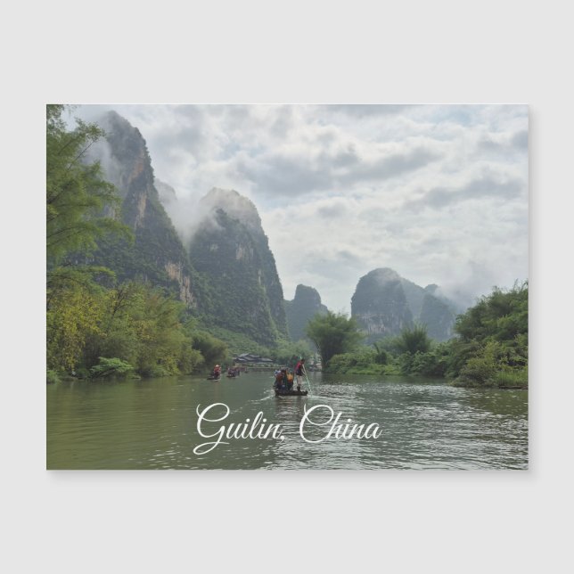Guilin, China Magnet Card (Frente)