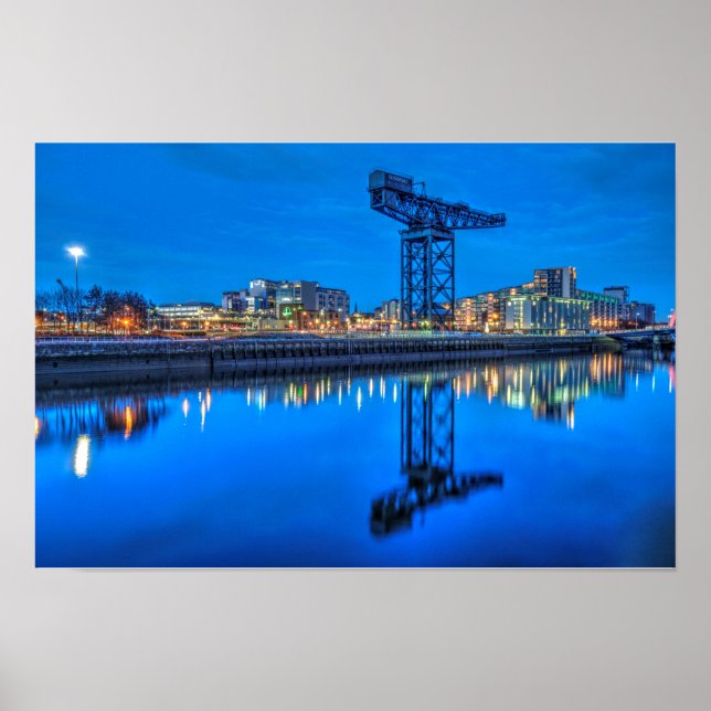 Guindaste de Finnieston, Glasgow Poster (Frente)