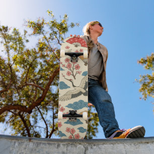 Guindaste e Skate de Flor de Cerejeira — Zen Japon