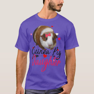 Guiné Pig Filha Costume Camisa Mulheres Guiné Pig