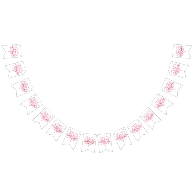 Guirlanda de Bandeiras Feliz Dia dos Namorados (Todos)