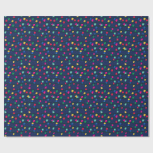 Guirlandas Retro Iluminadas - Papel de Embrulho de