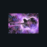 Guitar Canvas Imprimir Roxo - Pintura<br><div class="desc">Rocha Guitar Music Canvas Print - Painting - Customizable - or / Add Your Unified Text - Name / Colors / Font / Size / Elements - Image / more - Make Your Special Wall Decor Gift - Resize, mova ou adicione elementos / texto com a ferramenta de personalização! Pintura...</div>