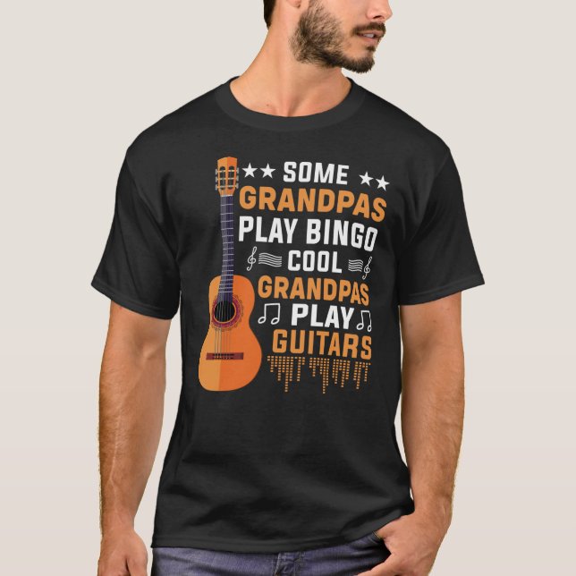 GUITAR GRANDPA T-Shirt (Frente)