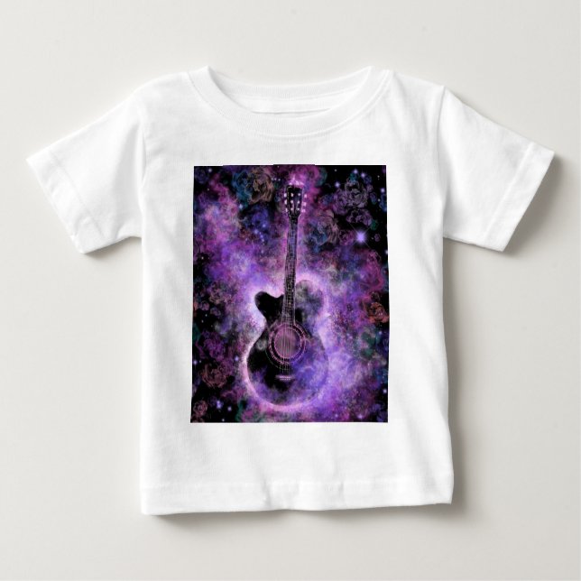 Guitar Music Baby T-Shirt (Frente)