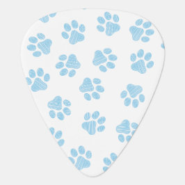 Guitar Pick patas de rabo, patas de cão, patas azuis de bebê