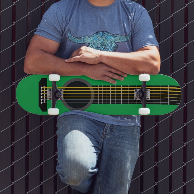 Guitar Skateboard (Ao ar livre 3)