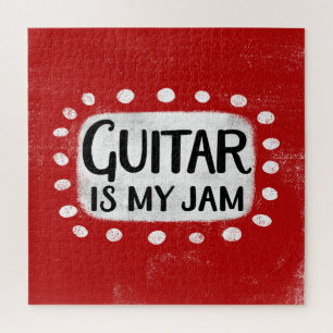 Guitarra é o meu Quebra-cabeça de Jam Jigsen