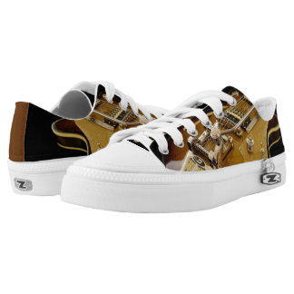 Guitarra Funky das sapatilhas