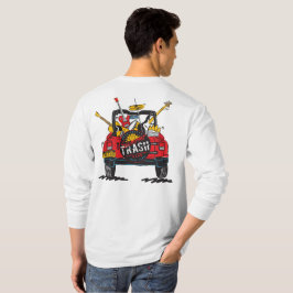 Guitarras STB sobre T-Shirt dos Homens Traseiros