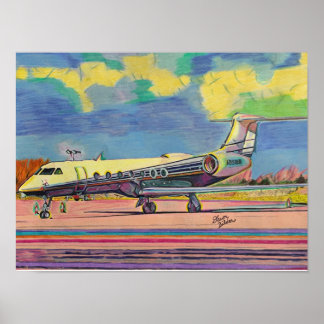 Gulfstream 550 Impressão