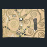 Gustav Klimt - A árvore da vida, Stoclet Frieze<br><div class="desc">The Tree of Life,  Stoclet Frieze,  parte central do painel esquerdo - Gustav Klimt,  Cardboard,  1909</div>